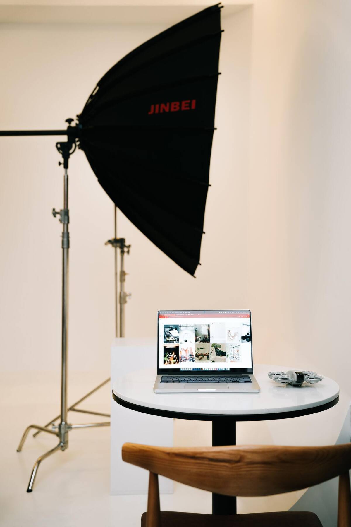 workspace in a design studio
